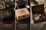 Large Wooden Memory Box