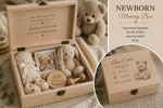 Large Wooden Memory Box
