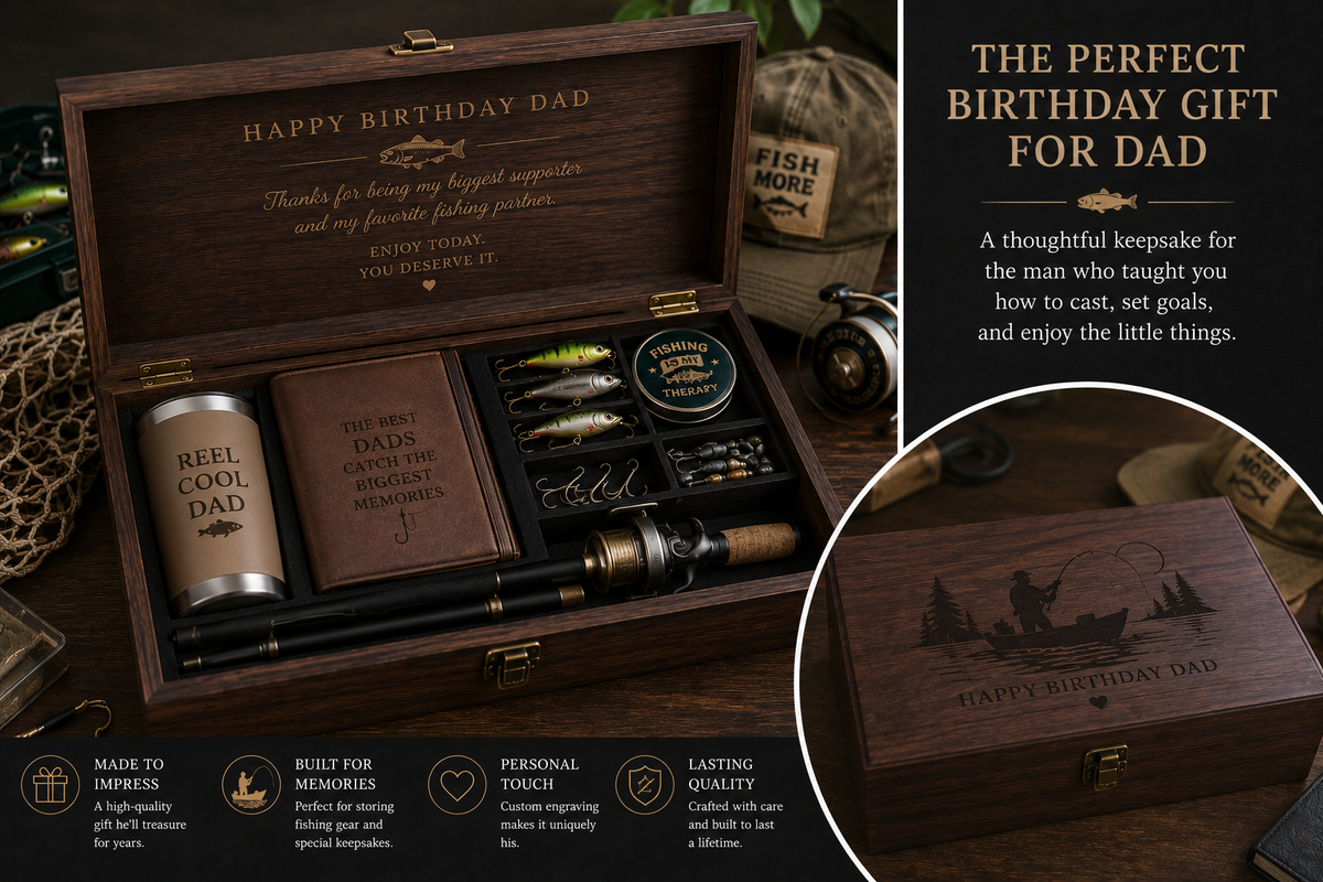 XL Wooden Memory Box