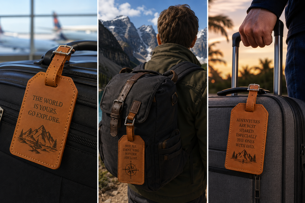 Personalized Luggage Tag | Custom Travel Gift