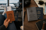 Personalized Passport Wallet | Custom Travel Gift
