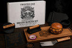 Personalized Smash Burger Grill Set | Custom BBQ Gift for Grill Masters