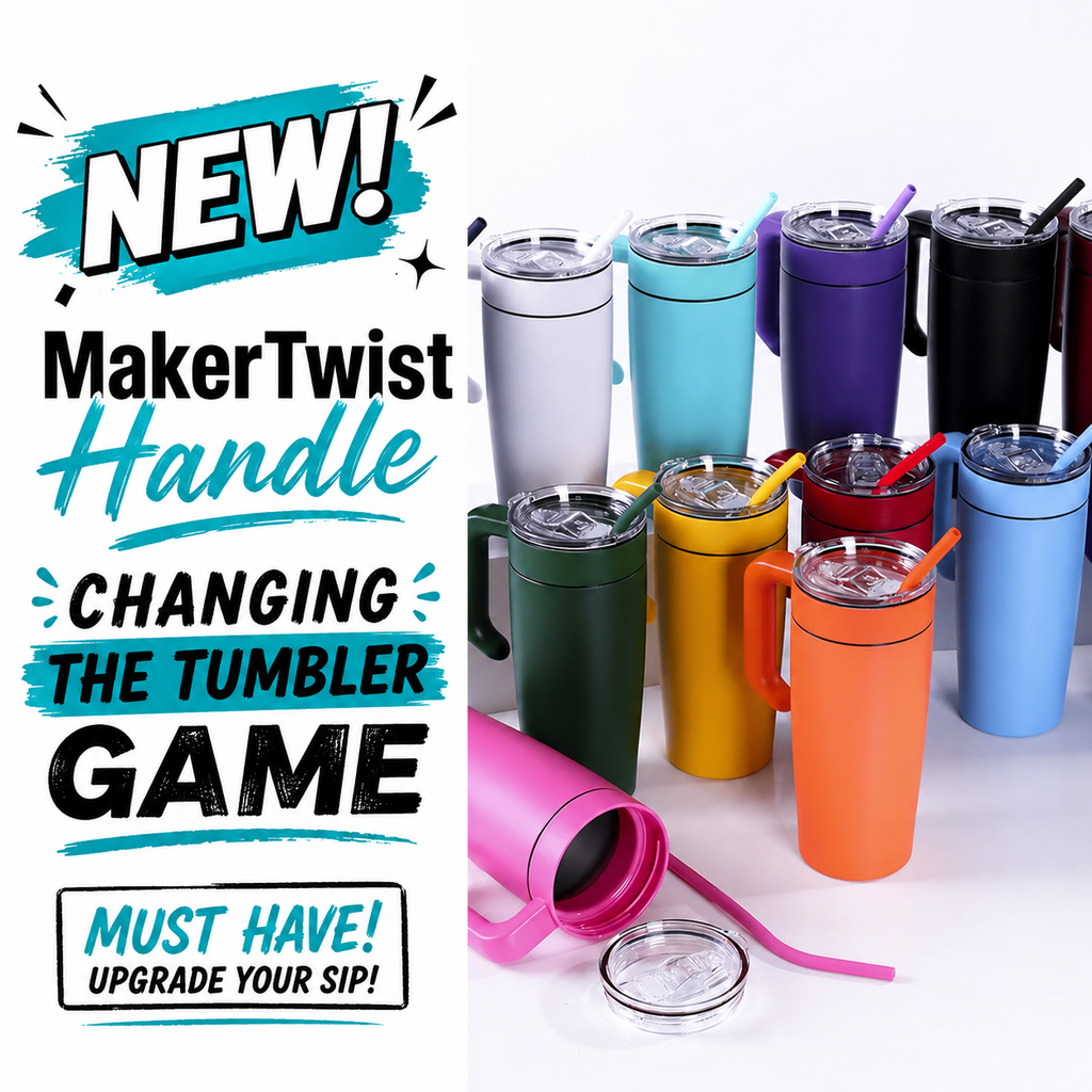 20oz Classic Tumbler with Optional Handle — Over 100 Color Combos, Built for Customization