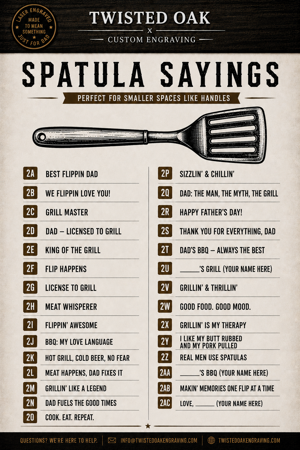 Engraving option