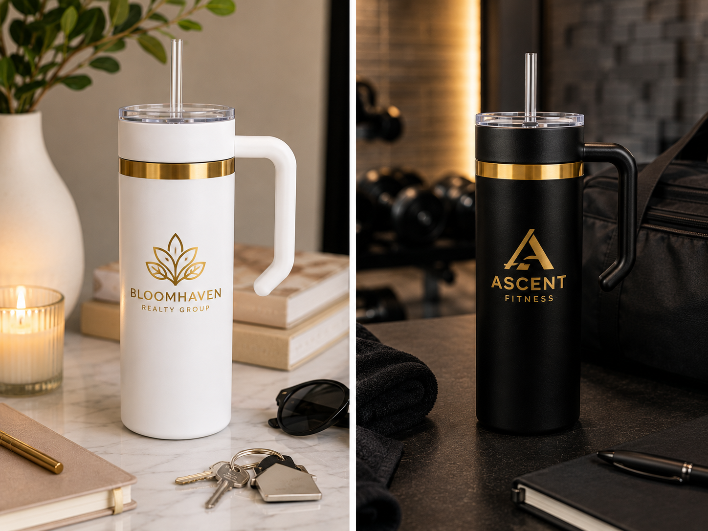 20oz Skinny Electroplated Tumblers