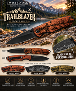 Personalized Pocket Knife | The Trailblazer EDC Outdoor Gift