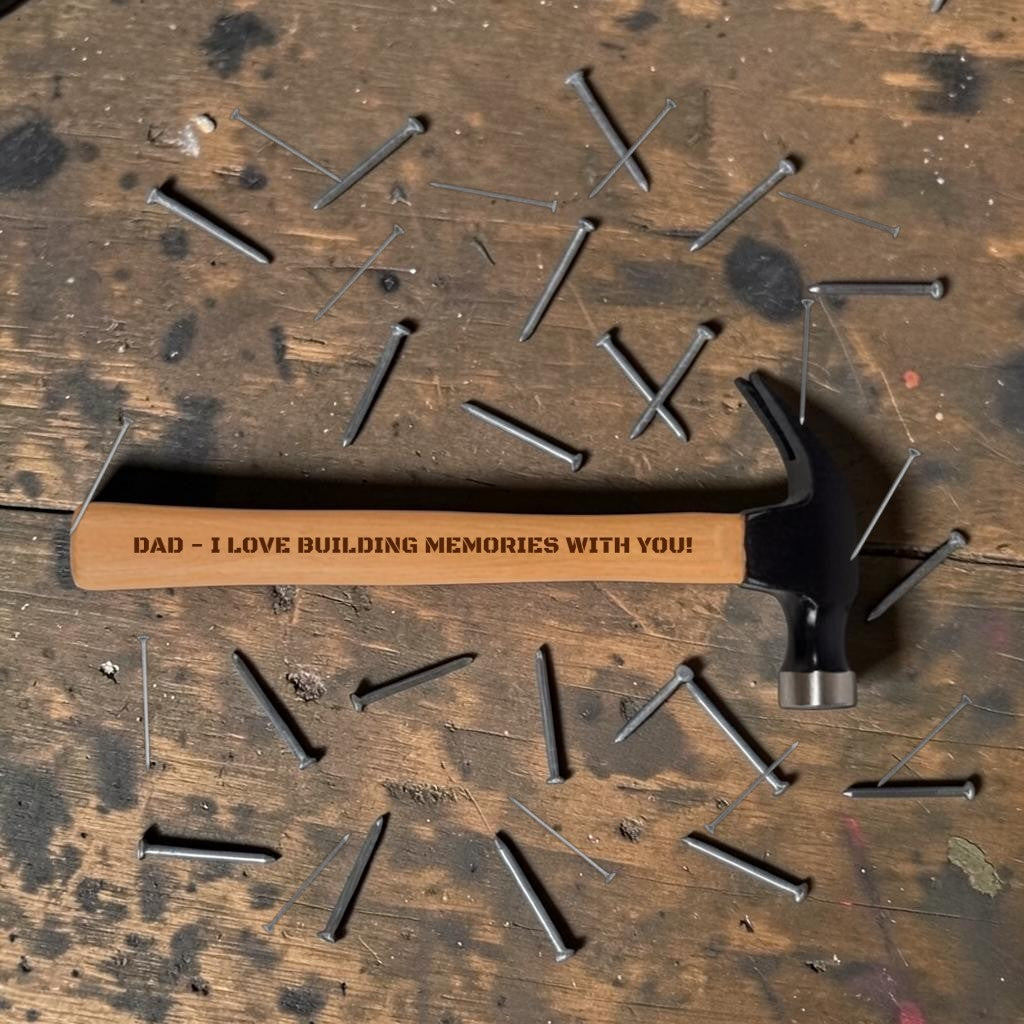 Personalized 16oz Hammer Set | Engraved Hammer & Tool Gift Box