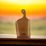 Personalized Live Edge Cutting Board | Rustic Kitchen Gift
